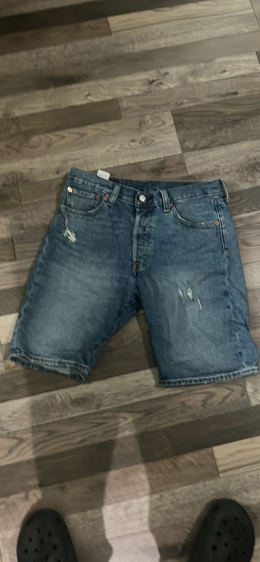 Levi Blue Jean Shirts Sz 30/30