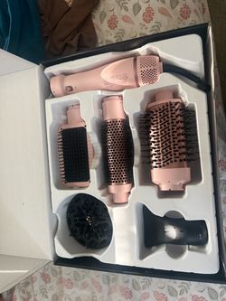 Wavytalk 5-in-1 Hot Brush Set (Blow Dryer, Thermal Brush for Curling, Diffusing)