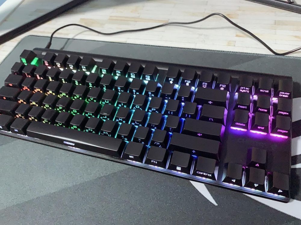 Black Cherry Mechanical Keyboard MX 8.0 Wired MX3880 Brown Switch