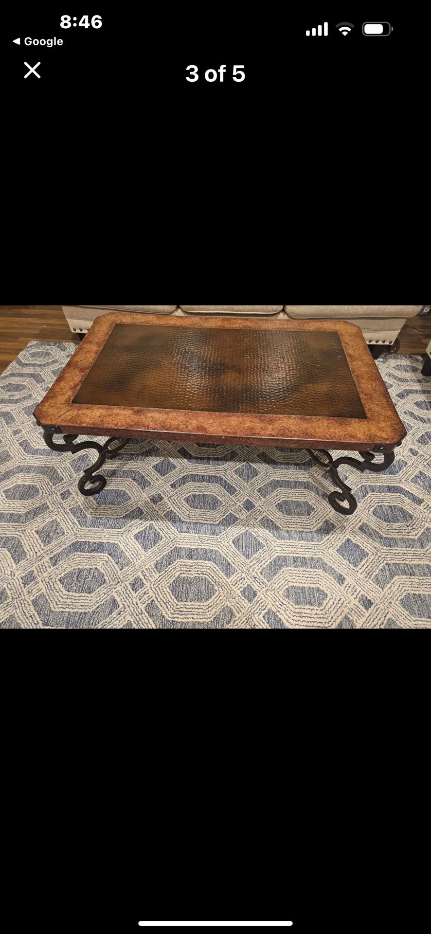 Bernhardt La Paz cocktail table make me an offer