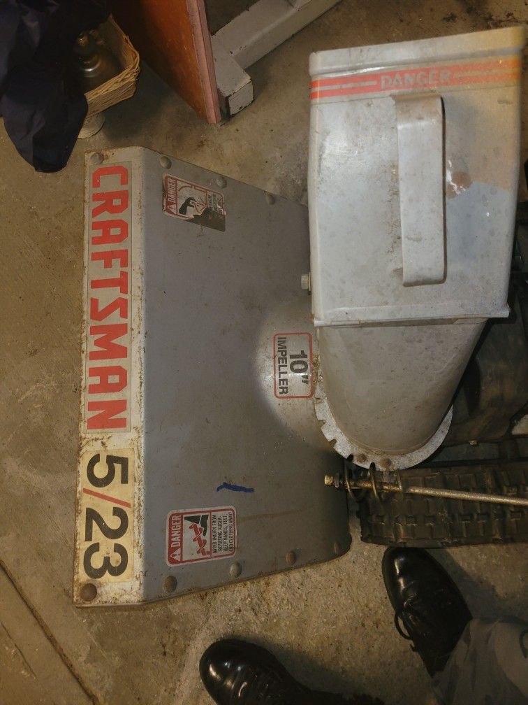 Craftsman Snow Blower/thrower 5/23 Track drive 2  Stage