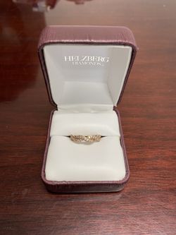 Rose Gold Diamond Ring Diamond Wedding Band Engagement Ring