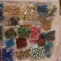 Glass Beads ,Pearls, Gemstones 