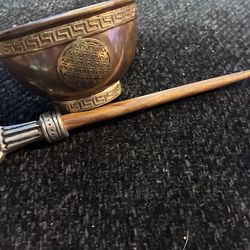 Bowl and Wand