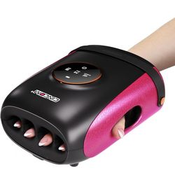 Hand Massager with Heat and Compression, Finger and Palm Massage Machine for Pain Relief, Arthritis and Improved Circulation, Gifts for Women, Cordles