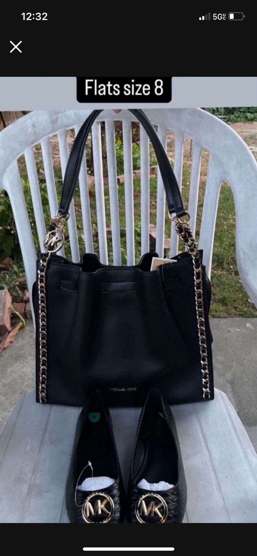 Michael Kors set NWT flats size 8 Pick up location in the city of Pico Rivera