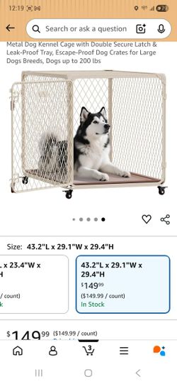 Dog Crate With Wheels