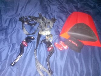 Levers Mirror Block Offs Cowl And Lowering Straps