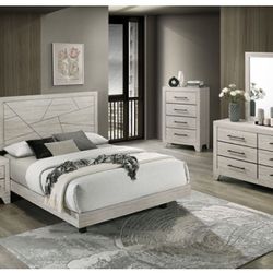 Brand New 4pc Queen Size Bedroom Set 