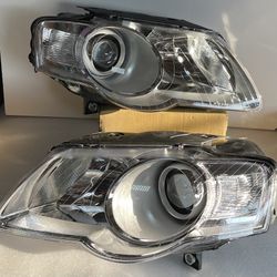 Wolkswagon Passat Chrome Housing Projector Headlights for 2006 to 2010