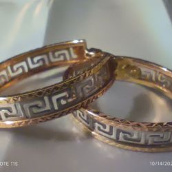 New 14 K 3 Tone Gold