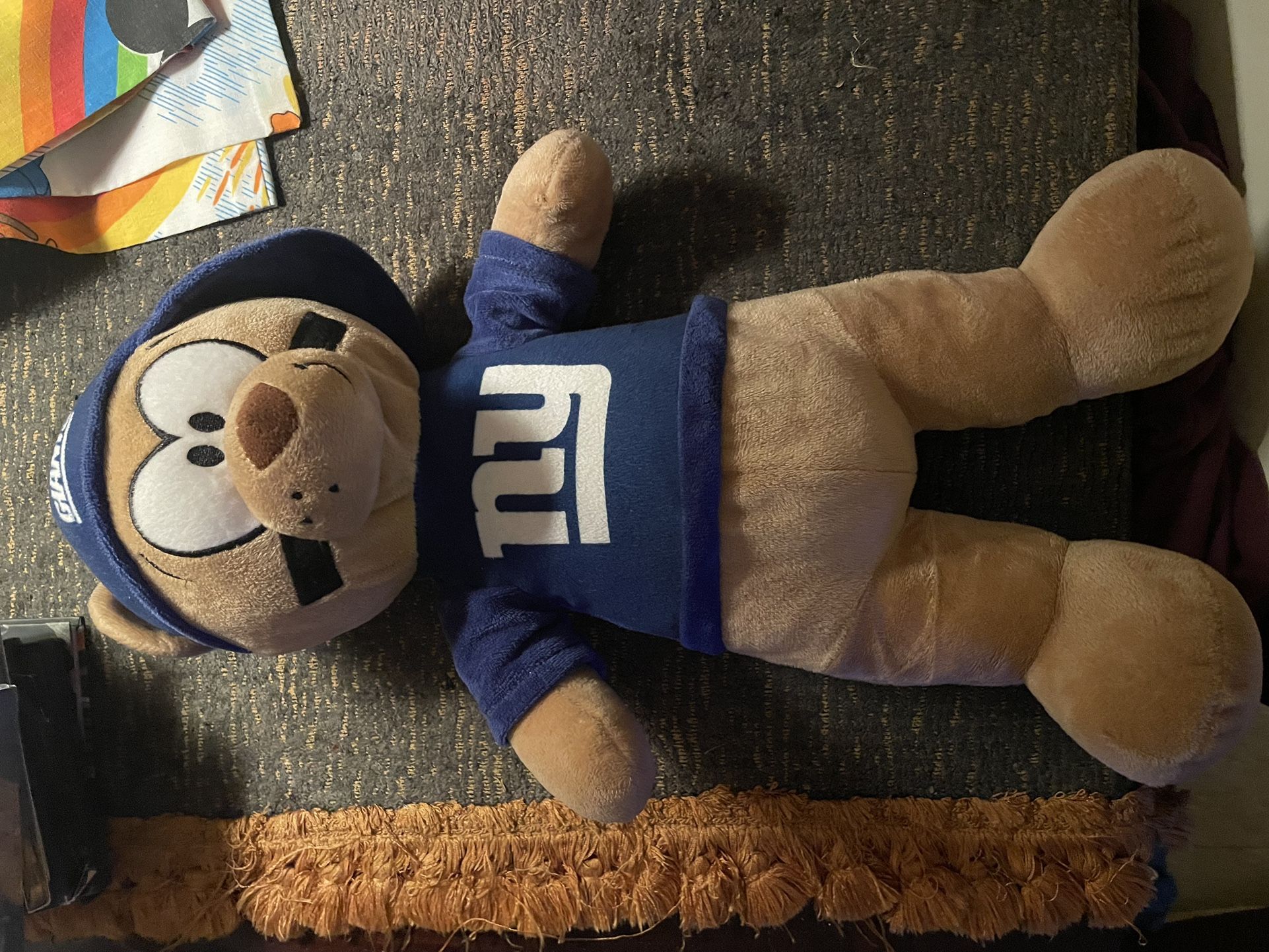 New York Giants Good Stuff NFL Stuffed Plush Teddy Bear Football Player Toy