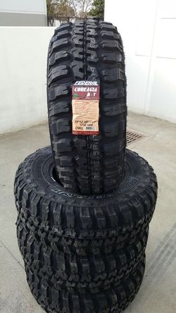 NEW 35X12.50.17 FEDERAL COURAGIA M/T TIRES