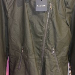 NWT Leather Jacket 