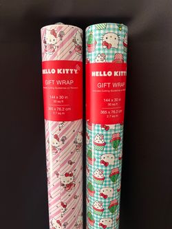 Hello Kitty Christmas Gift Wrapping Paper