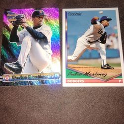 Lot Of 2 Pedro Martinez Baseball Cards 
