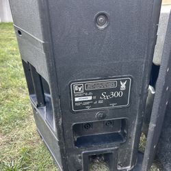300 Watt EV Speakers