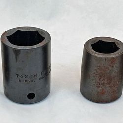 Rare Proto Professional 5/8-inch Drive Impact Sockets - Mixed Lot