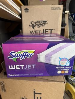 Swiffer Wet Jet Pads (24 Count) Brand New