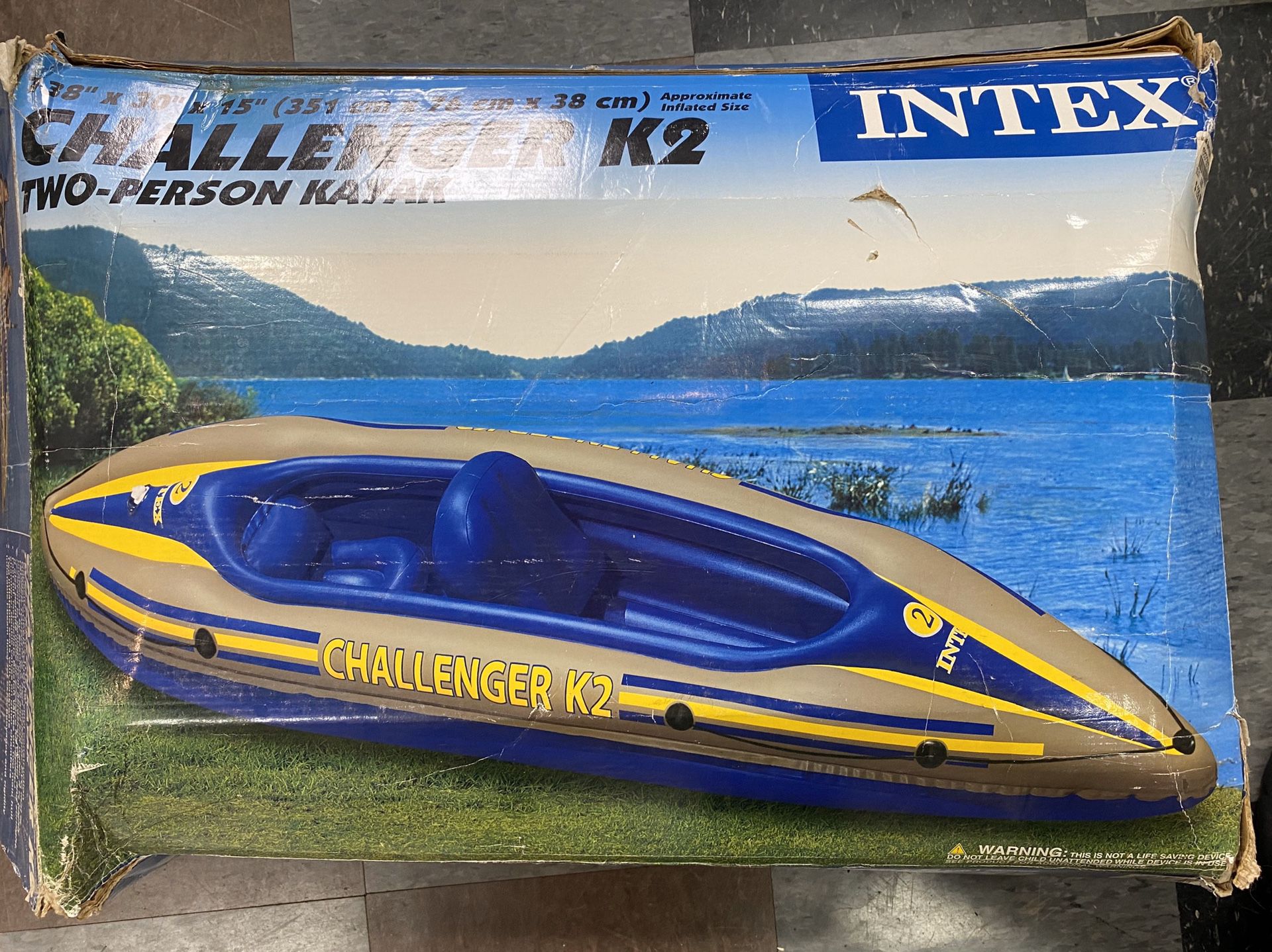 2 person inflatable kayak