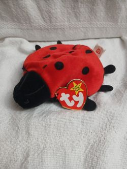 Beanie BABY P.v.c. (LUCKY)LADYBUG