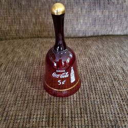 Coca-Cola Glass Bell