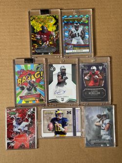 8 football cars, excellent condition