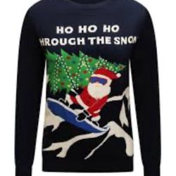 Men's Christmas Santa sweater