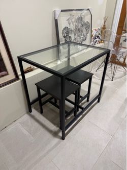 Glass table