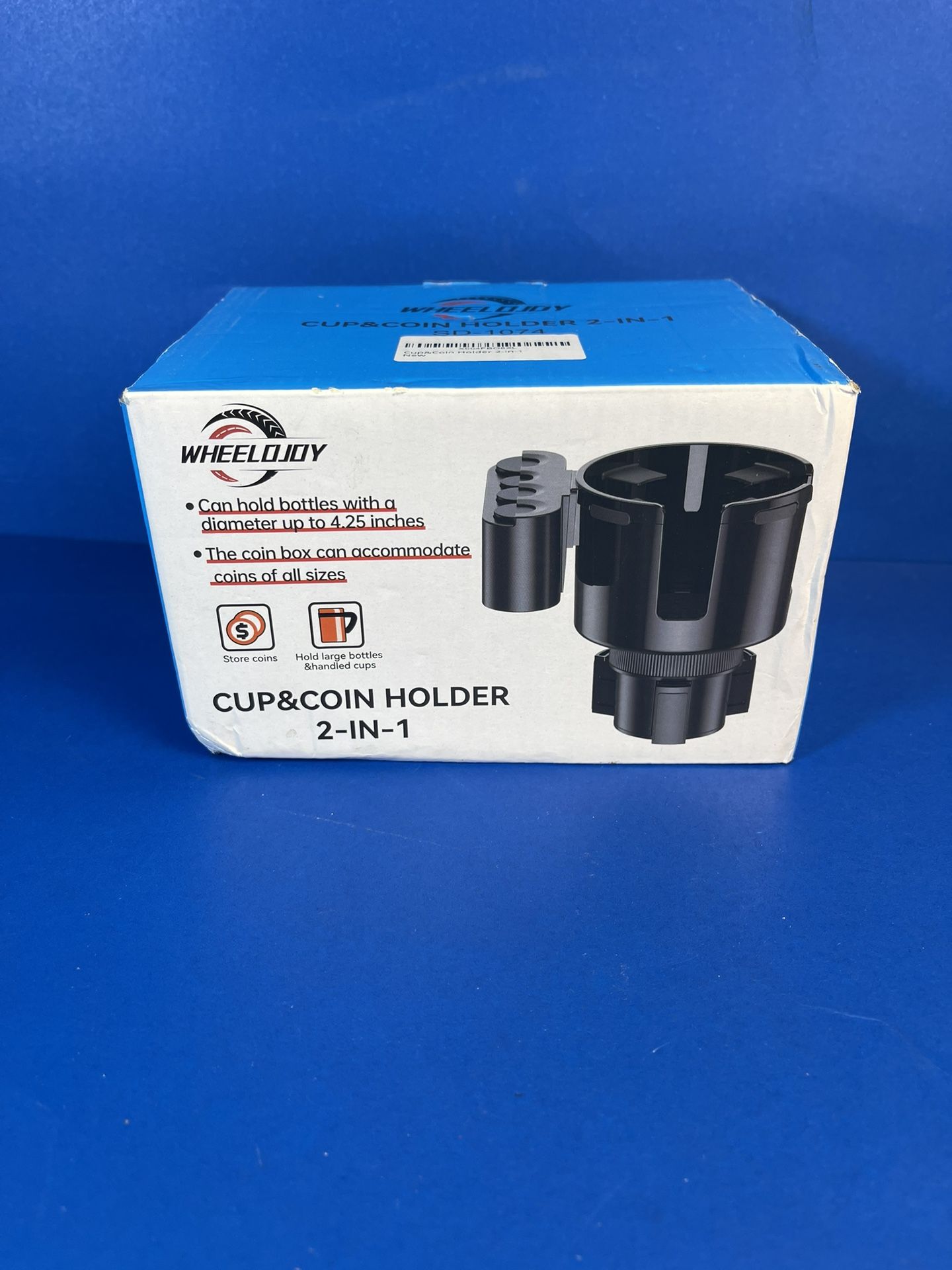 Wheelojoy Cup And Coin Holder 2- In -1