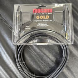 15 ft Mogami studio microphone cable brand new.