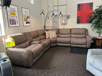 6pc Power Sectional