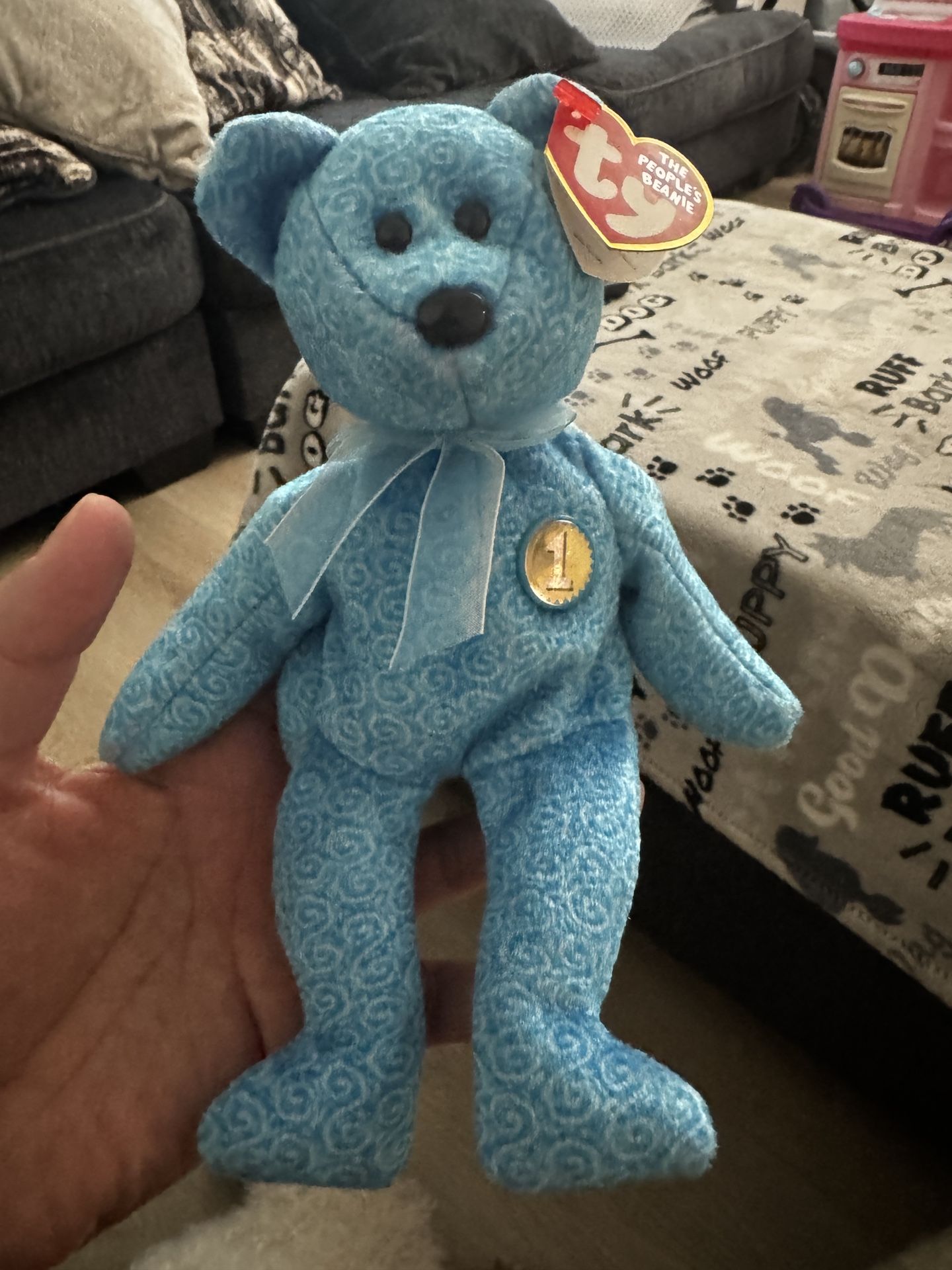 Ty Beanie Baby Classy the #1 Bear