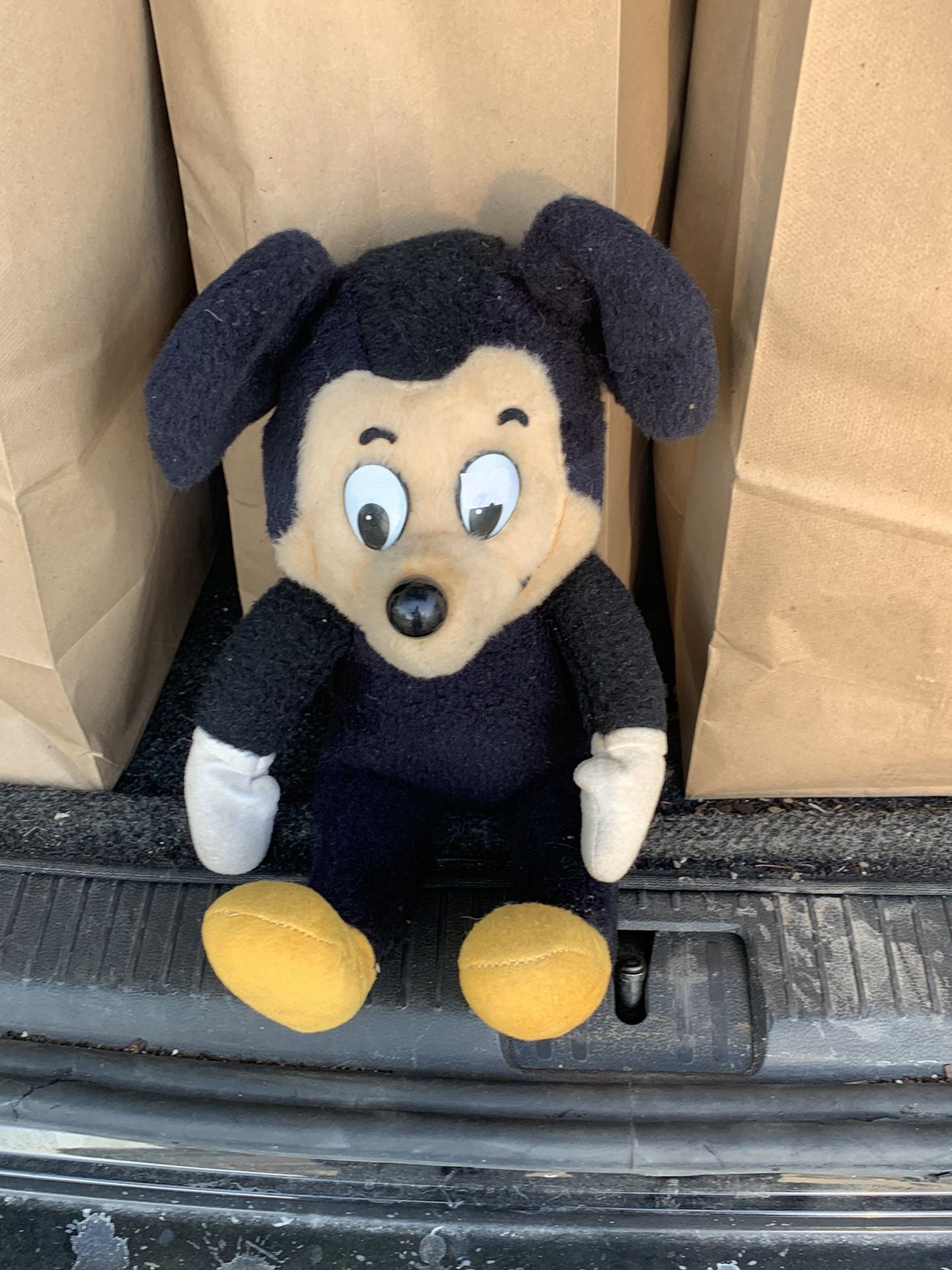 Vintage Stuffed Micky Mouse!! $10!!