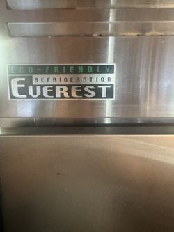 Everest ESF1 Reach-In Freezer, 1 Door, Stainless, Not Working, As-Is