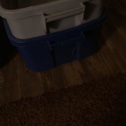 11 Bins, No  Lids 12 One With Lid