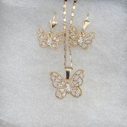 Mother’s Day Butterfly Necklace Set 