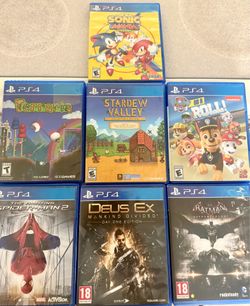PS4 games