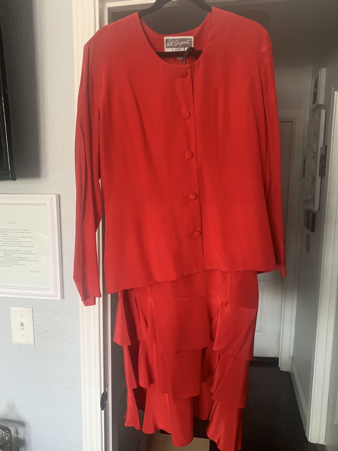 SILK 2 PIECE SUIT