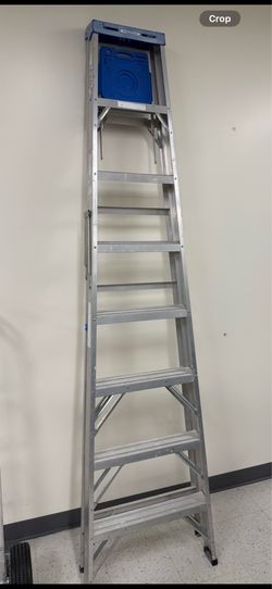 8ft ladder aluminum frame