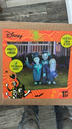 Disney Haunted Mansion Animated Halloween Inflatable 3.5 FT
