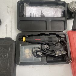40 pc rotary tool kit