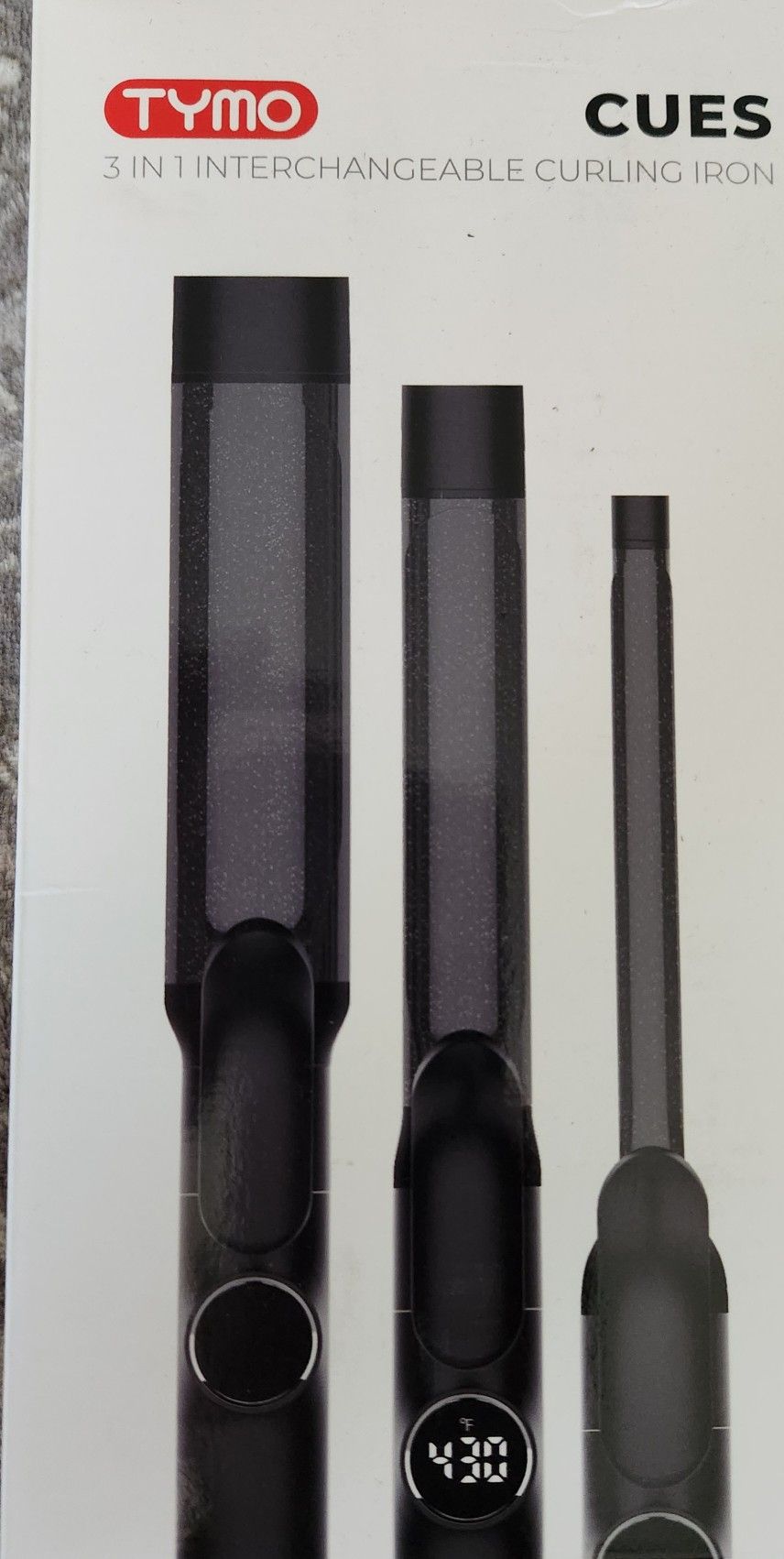 Three and one curling iron