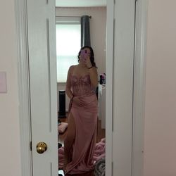 Stacees Dusty Pink Dress