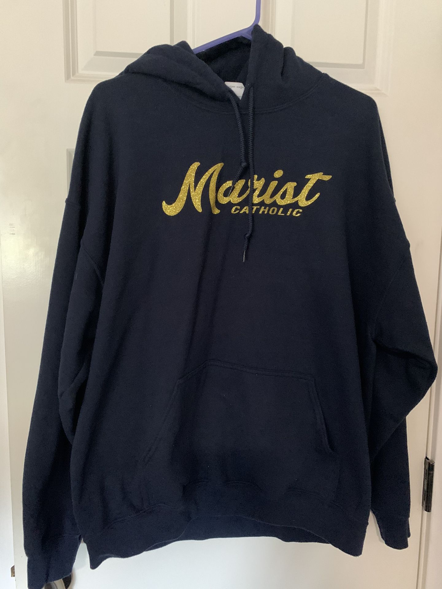 XL Navy Blue MARIST Sweatshirt