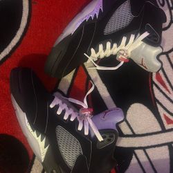 Jordan 5 Black Metallic Reimagined 