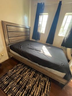 Bed fram and dresser
