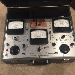 Triplett Transistor Analyzer 3490-A