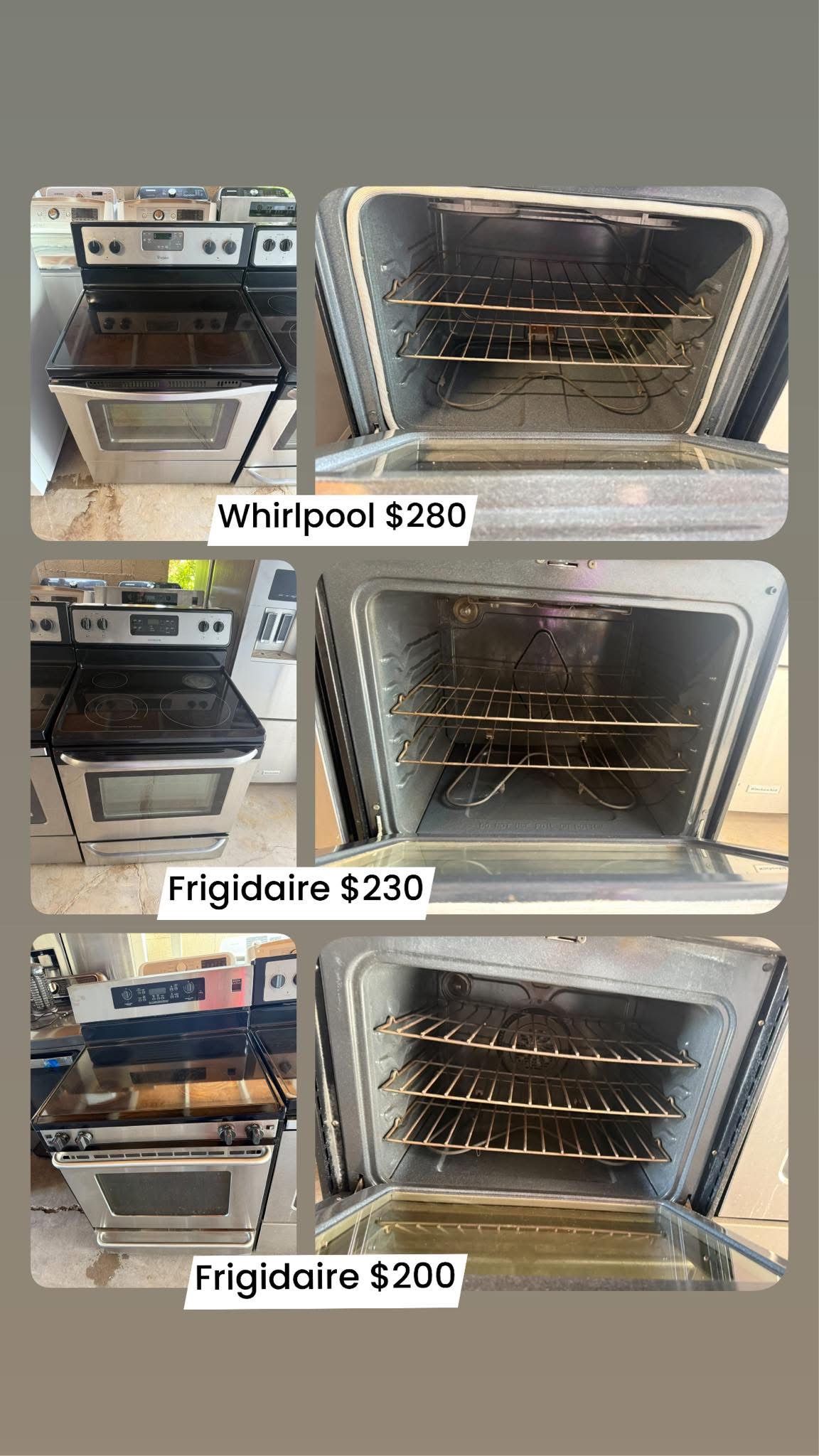 Electric stove/range Whirlpool / Frigidaire