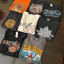 Harley Davidson XL long sleeve and short sleeve bundle | Sold individually or as the lot